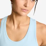 DOMYOS Dámske tielko na kardio fitnes My Top svetlomodré M · záber 2