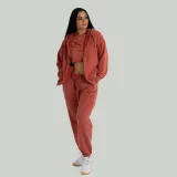 STRIX Women‘s Zip Hoodie Washed Terra - Velikost: S | Barva: Oranžová | Hmotnost: 0,84 kg | Balení: 27 · záber 4
