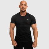 Pánske fitness tričko Iron Aesthetics Standard, čierne · záber 4