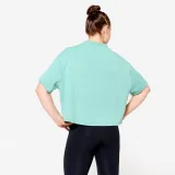 NORTHERN SPIRIT Dámske crop top tričko na Crossfit® zelené S · záber 2