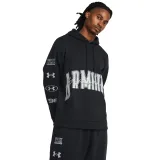 Pánská zateplená mikina s kapucí UNDER ARMOUR UA Essential Flc Nov Hood-BLK · záber 4