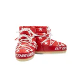 Dámske nízke zimné topánky MOON BOOT LIGHT LOW STARS, 002 red-white · záber 2