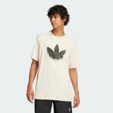 Pánské tričko s krátkým rukávem ADIDAS ORIGINALS SKELETON TR TEE-JN4559-Beige · záber 2