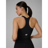 Dámské tréninkové tričko bez rukávů 4F SLEEVELESS FNK F0751-20S-DEEP BLACK · záber 4