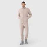 Pánské tepláky typu jogger - béžové · záber 1