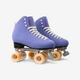 DECATHLON Dvojradové korčule QUAD Dancing D500 Yestalgia fialové 37 · záber 1