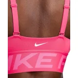Dámská sportovní tréninková podprsenka NIKE PRO W NP INDY PLUNGE BRA BOLD-629 ASTER PINK PINKSICLE WHITE · záber 5