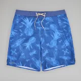 DECATHLON Pánske boardové šortky 100 Surfergirl dlhé modré S · záber 2
