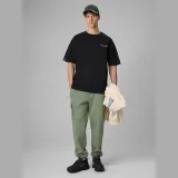 T-shirt loose s potiskem pánský - černý · záber 2