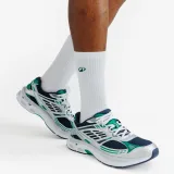 DECATHLON Pánske tenisky RR2K sivo-zeleno-tmavomodré 42 · záber 2