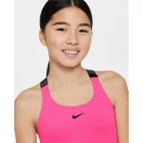 Dívčí dvoudílné plavecké plavky NIKE SWIM LOGO TAPE HYPER PINK-HYPER PINK · záber 5