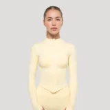 Дамски спортен топ Luma Butter Yellow - GymBeam - Размер: S | Тегло: 0,24 g | Опаковка: 105 · záber 1