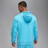 Pánská mikina s kapucí NIKE JORDAN SPORT CROSSOVER BLUE CHILL BLACK WHITE · záber 2
