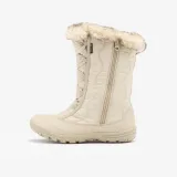 QUECHUA Dievčenské nepremokavé čižmy SH100 30-38 suchý zips béžové 32 · záber 1