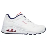 Dámská rekreační obuv SKECHERS Uno Stand On Air white navy · záber 2