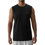Pánské tričko bez rukávů 4F SLEEVELESS M306-20S-DEEP BLACK · záber 2