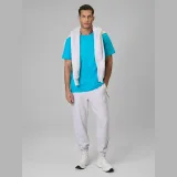 T-shirt regular hladký pánský - modrý · záber 2