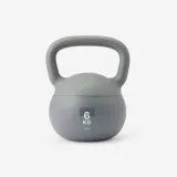 DOMYOS Domáci kettlebell 6 kg sivý 6kg · záber 1