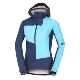 Dámska turistická softshellová bunda NORTHFINDER CHANDRA-387blueblue · záber 5