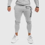 Pánske SlimFit tepláky Beyond the Future, sivé · záber 4