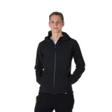Dámská turistická softshellová bunda NORTHFINDER JANESSA-269-black · záber 2