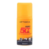 DECATHLON Ochranný opaľovací krém v spreji Sport SPF 50+ 150 ml bez · záber 1
