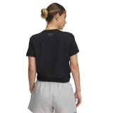 Dámské tréninkové tričko s krátkým rukávem UNDER ARMOUR UA TECH PTH GRAPHIC SSC-BLK · záber 2