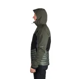 Pánská turistická bunda NORTHFINDER EMERYK-550blackdarkgreen · záber 4