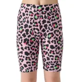 Dívčí kraťasy 4F JUNIOR TIGHTS-4FJWSS24TTIGF133-56A-LIGHT PINK ALLOVER · záber 1