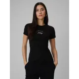 Dámské tričko s krátkým rukávem 4F TSHIRT F2742-20S-DEEP BLACK · záber 2