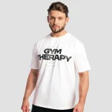 Тениска Gym Therapy White - GymBeam - Размер: S | Тегло: 0,275 g | Опаковка: 65 · záber 1