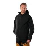 Pánska turistická bunda s kapucňou NORTHFINDER CLIFTON 270blackblack · záber 2