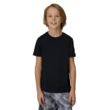 Chlapčenské tréningové tričko s krátkym rukávom 4F JUNIOR TSHIRT FNK M1966-20S-DEEP BLACK · záber 1