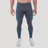 GymBeam Bezešvé legíny OG1 Grey/Blue - Velikost: S | Barva: sivá, modrá | Hmotnost: 0,205 kg | Balení: 90 · záber 8