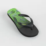 DECATHLON Chlapčenské žabky 120 Kokoline čierno-zelené 29-30 · záber 1