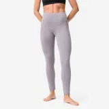 DOMYOS Dámske legíny Breathe na jogu a pilates tmavosivé L - W33 L31 · záber 1