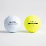 INESIS Golfové loptičky Inesis Distance 100 - 12 ks žlté bez · záber 2