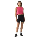 Dámske teplákové kraťasy 4F TIGHTS-WSS24TTIGF151-20S-DEEP BLACK · záber 4