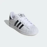 Vychádzková obuv ADIDAS ORIGINALS Superstar II U cloud white core black cloud white · záber 4