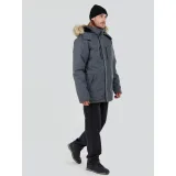 Pánská bunda FUNDANGO Spirit Parka Jacket-745-grey heather · záber 4
