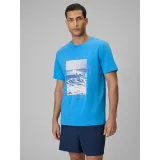Pánské tričko s krátkým rukávem 4F TSHIRT M2783-33S-BLUE · záber 2