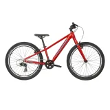 Kross Level JR 1.0 24" - model 2025 béžová / červená / lesk - S (12", 130-150 cm) · záber 3