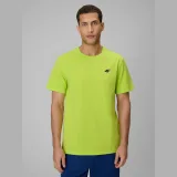 T-shirt regular hladký pánský - zelený · záber 1
