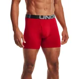 Pánske boxerky UNDER ARMOUR UA Charged Cotton 6in 3 Pack-RED · záber 4