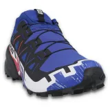 Pánska bežecká trailová obuv SALOMON Speedcross 6 GTX Equipe M surf web fiery red white · záber 2