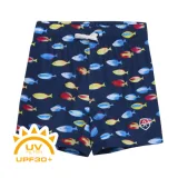 Chlapčenské plavky COLOR KIDS Swim Shorts - AOP, goji berry 720140.4552 · záber 1