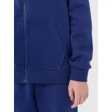 Chlapecká mikina se zipem 4F JUNIOR SWEATSHIRT-JWSS25TSWSM1851-36S-BLUE · záber 5