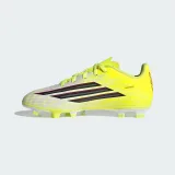 Chlapčenské futbalové kopačky outdoorové ADIDAS F50 Club Jr FG MG team solar yellow 2 core black lucid red · záber 4