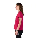 Dámske turistické tričko s krátkym rukávom NORTHFINDER HELENA-510cherry · záber 4