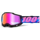 100% Accuri 2 Mirror Superdome modro-ružová, červené plexi - Farba: ružová · záber 1